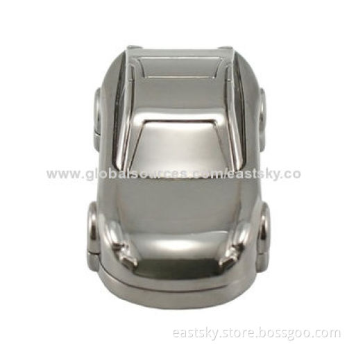 Metal Car USB Drive, Made of Durable Metal Material, 64MB to 32GB Memory Capacity
